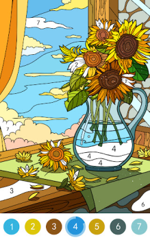 Scaricare Daily Coloring Paint by Number Giochi da tavolo per Android Screenshot 2