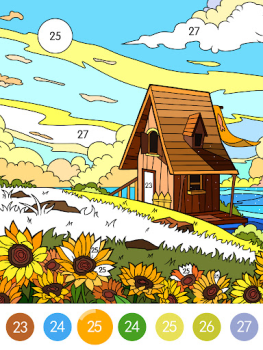 Scaricare Daily Coloring Paint by Number Giochi da tavolo per Android Screenshot 7