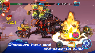 Scaricare Dino Robot:The war of dinosaur Arcade per Android Screenshot 4