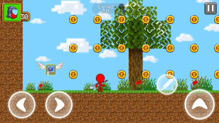 Scaricare Red Stickman Parkour Fighter Avventure per Android Screenshot 3
