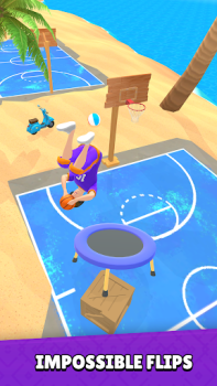 Scaricare Hoop World: Flip Dunk Game 3D Giochi di sport per Android Screenshot 5