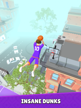 Scaricare Hoop World: Flip Dunk Game 3D Giochi di sport per Android Screenshot 6