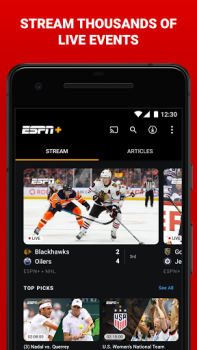 Scaricare ESPN Lo sport per Android Screenshot 3
