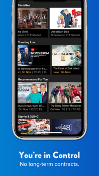 Scaricare Sling TV: Live TV + Freestream Intrattenimento per Android Screenshot 5
