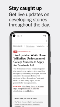 Scaricare The New York Times Notizie e riviste per Android Screenshot 3