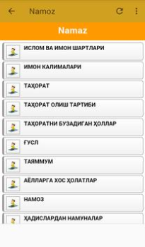 Scaricare Namoz Kitobi Libri e guide per Android Screenshot 4