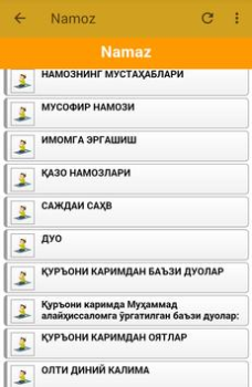 Scaricare Namoz Kitobi Libri e guide per Android Screenshot 7