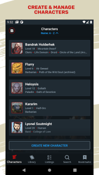 Scaricare D&D Beyond Intrattenimento per Android Screenshot 2