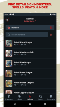 Scaricare D&D Beyond Intrattenimento per Android Screenshot 7