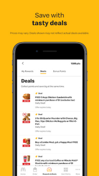 Scaricare McDonald's Cibo e bevande per Android Screenshot 3