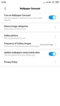 Scaricare Mi Wallpaper Carousel Personalizzazione per Android Screenshot 5