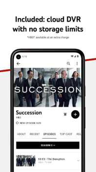 Scaricare YouTube TV: Live TV & more Intrattenimento per Android Screenshot 4