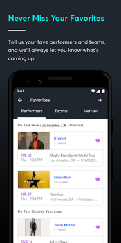 Scaricare Ticketmaster－Buy, Sell Tickets Eventi per Android Screenshot 6