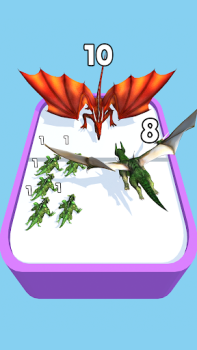 Scaricare Merge Master: Dinosaur Monster Arcade per Android Screenshot 2