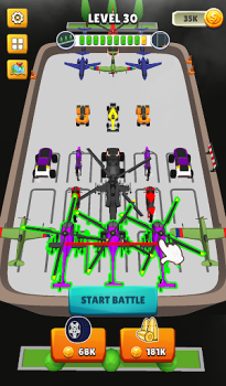 Scaricare Merge Master: Car Evolution Arcade per Android Screenshot 2