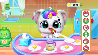 Scaricare Unicorn Baby Care Unicorn Game Apprendimento per Android Screenshot 4