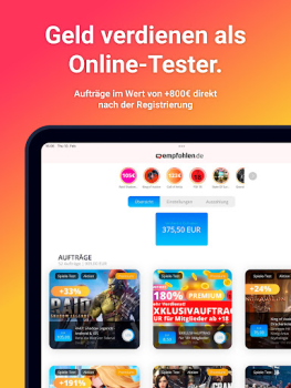 Scaricare testerup - earn money Finanza per Android Screenshot 7