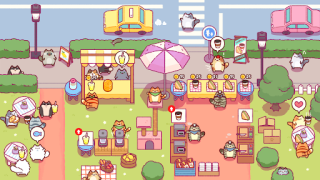 Scaricare Cat Snack Bar: Cute Food Games Simulatori per Android Screenshot 4