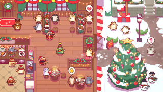 Scaricare Cat Snack Bar: Cute Food Games Simulatori per Android Screenshot 5