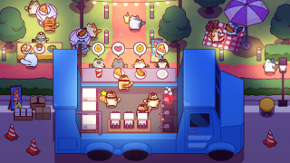 Scaricare Cat Snack Bar: Cute Food Games Simulatori per Android Screenshot 6