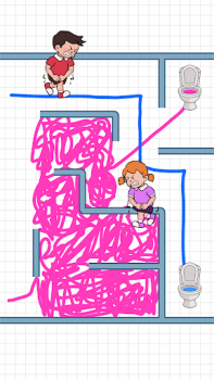 Scaricare Toilet Rush Race: Pee Master Giochi rompicapo per Android Screenshot 5