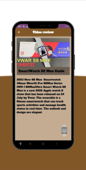 Scaricare SmartWatch S8 Max Guide Educazione per Android Screenshot 3