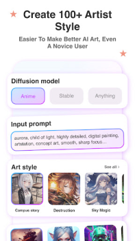 Scaricare Anime Art - AI Art Generator Arte e design per Android Screenshot 2