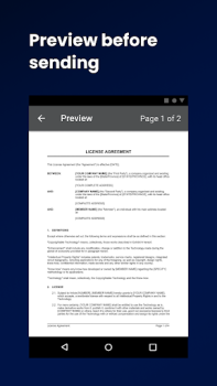 Scaricare FAX App: Send Faxes from Phone Affari per Android Screenshot 4