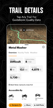 Scaricare onX Offroad: Trail Maps & GPS Mappe e navigazione per Android Screenshot 5