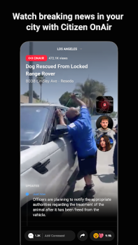 Scaricare Citizen: Local Safety Alerts Notizie e riviste per Android Screenshot 3