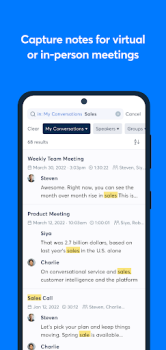 Scaricare Otter: Transcribe Voice Notes Lavoro per Android Screenshot 3