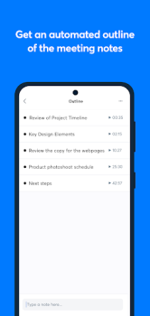 Scaricare Otter: Transcribe Voice Notes Lavoro per Android Screenshot 7