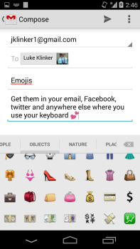 Scaricare Sliding Emoji Keyboard - iOS Varie per Android Screenshot 2