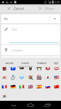 Scaricare Sliding Emoji Keyboard - iOS Varie per Android Screenshot 3