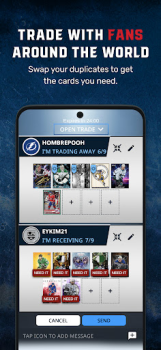 Scaricare Topps® NHL SKATE™ Card Trader Lo sport per Android Screenshot 3
