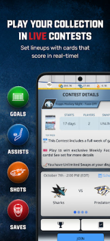 Scaricare Topps® NHL SKATE™ Card Trader Lo sport per Android Screenshot 5