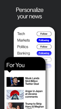Scaricare Bloomberg: Finance Market News Notizie e riviste per Android Screenshot 4