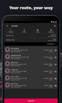 Scaricare RoadWarrior Route Planner Mappe e navigazione per Android Screenshot 6