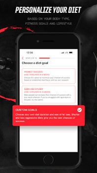 Scaricare RP Diet Coach & Meal Planner Salute e fitness per Android Screenshot 2