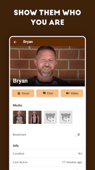 Scaricare GROWLR: Gay Bears Near You Sociale per Android Screenshot 5