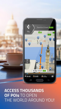 Scaricare iGO Navigation Mappe e navigazione per Android Screenshot 4