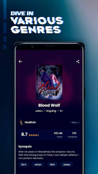 Scaricare MegaNovel: Fictions & Webnovel Libri e guide per Android Screenshot 5