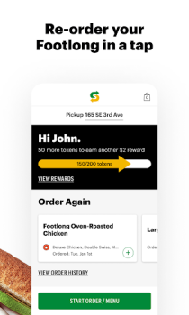 Scaricare Subway® Cibo e bevande per Android Screenshot 3