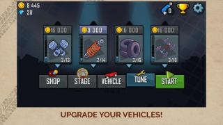 Scaricare Hill Climb Racing Corse per Android Screenshot 3