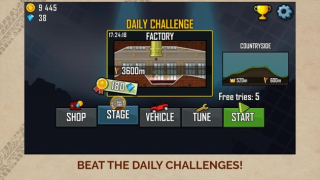 Scaricare Hill Climb Racing Corse per Android Screenshot 5