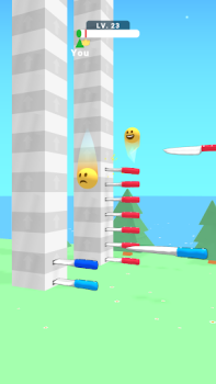 Scaricare Ball Up: Knife Racing Azione per Android Screenshot 2