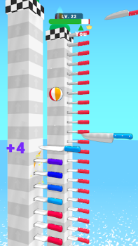 Scaricare Ball Up: Knife Racing Azione per Android Screenshot 3