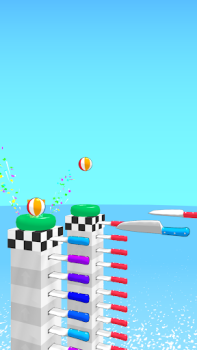 Scaricare Ball Up: Knife Racing Azione per Android Screenshot 4