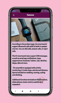 Scaricare x7 pro max smartwatch Guide Educazione per Android Screenshot 5