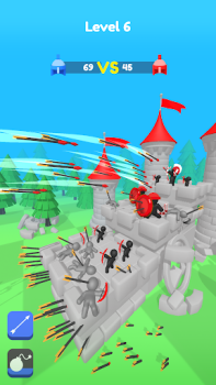 Scaricare Merge Archers: Super arcieri Arcade per Android Screenshot 2